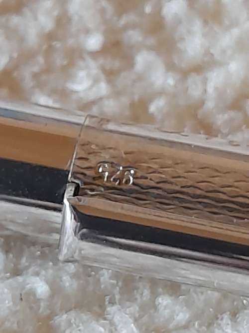 ANTIQUE 925 SILVER BALL PEN & LETTER OPENER (PEN WRITES)