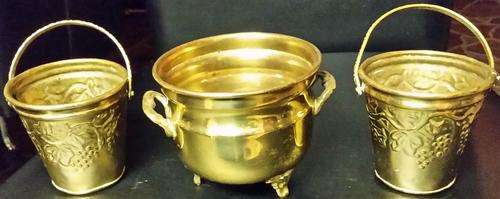 FIVE BEAUTIFUL BRASS ITEMS [ONE BID FOR ALL]