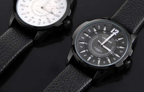 CURREN 8123 (ALL BLACK) Chronometer Quartz Men's Date Watch