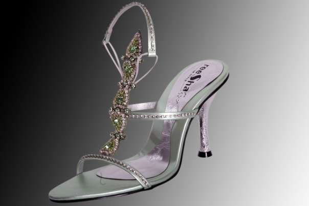 Exclusive swarovski crystal sandal