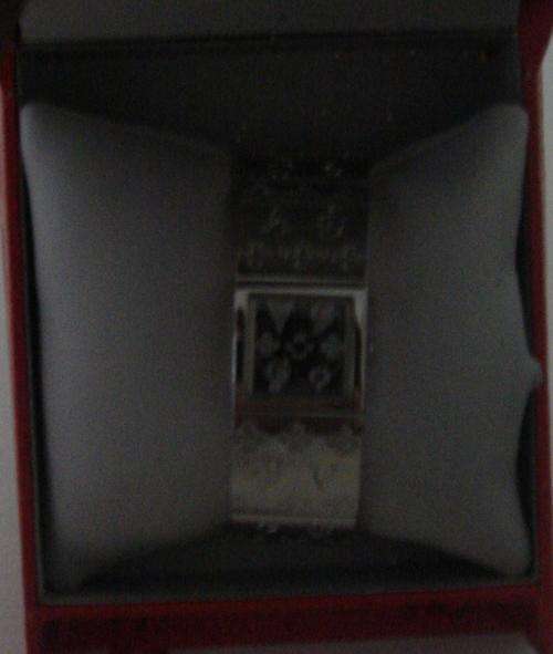 Stunning silver guess watch