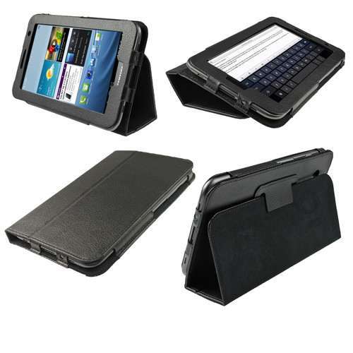 PU Leather Case with Holder for Samsung Galaxy Tab 2 P3100 / P6200 (7 inch)