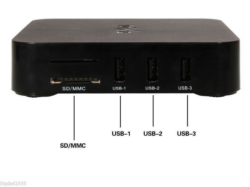 MXQ OTT Android TV BOX | FULL HD | NETFLIX / YOUTUBE/ FACEBOOK /TWITTER/ DLNA/MIRACAST/AIRPLAY