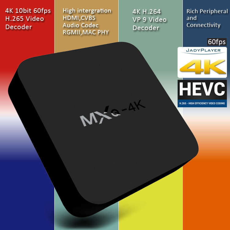 4K MXQ OTT Android 6 TV BOX