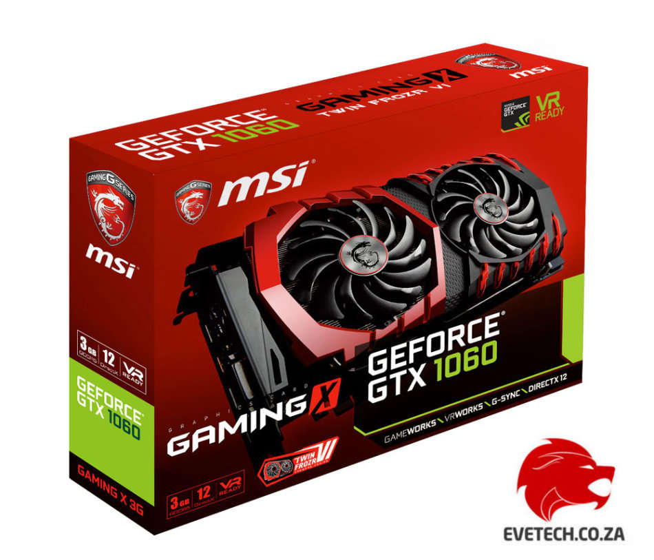 MSI GeForce GTX 1060 3GB  - GAMING X  OVERCLOCKED Edition - Please Read