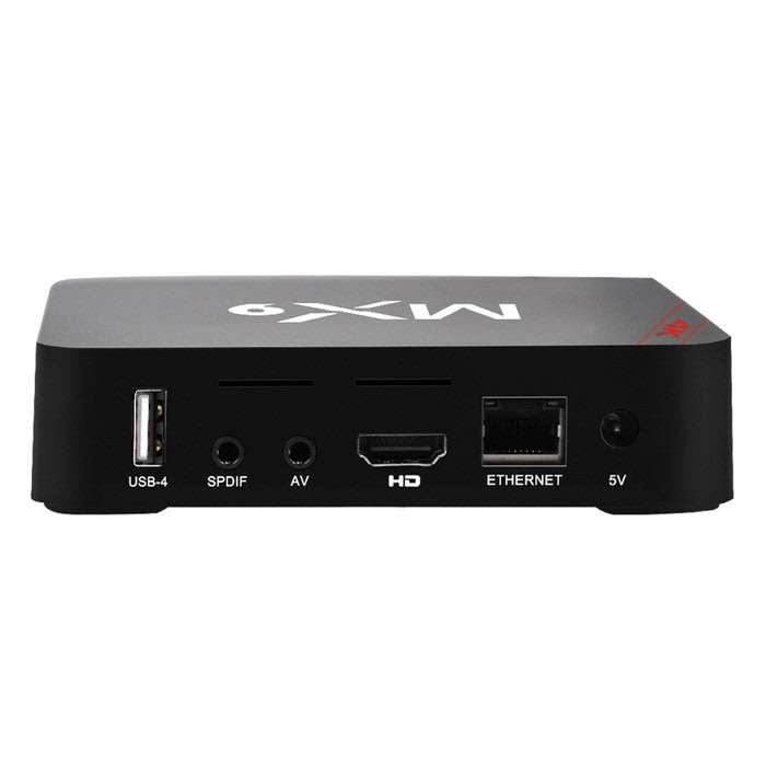 MX9 4K Ultra HD Smart Android TV Box - Support Showmax, Netflix and DSTV Now