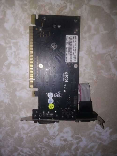 2 x Graphics Cards (1 x GeForce 8400 GS 512mb & 1 x GT210 1GB)