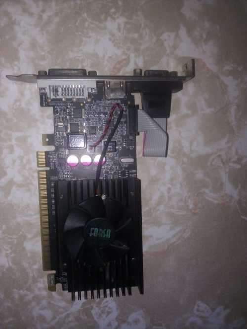 2 x Graphics Cards (1 x GeForce 8400 GS 512mb & 1 x GT210 1GB)