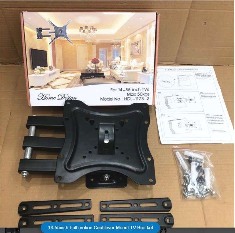 14-55inch Full motion Cantilever Mount TV Bracket
