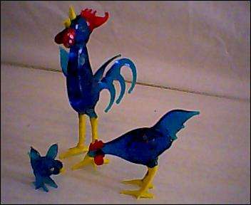 MURANO CHICKEN FAMILY TRIO