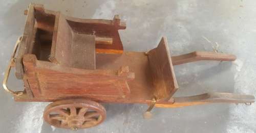 Old 2 wheeled Horse Drawn Carriage