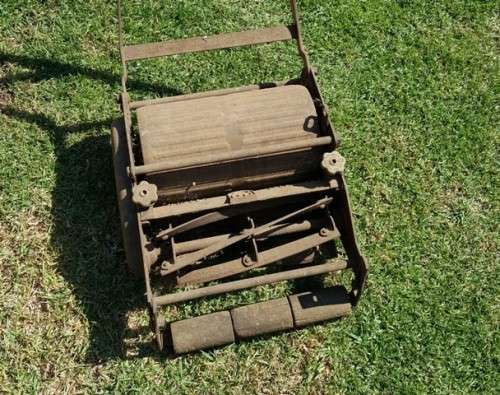 Antique lawn mower