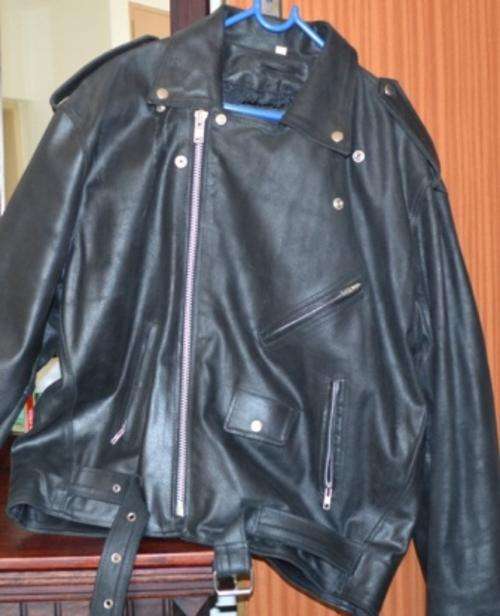 Leather jacket
