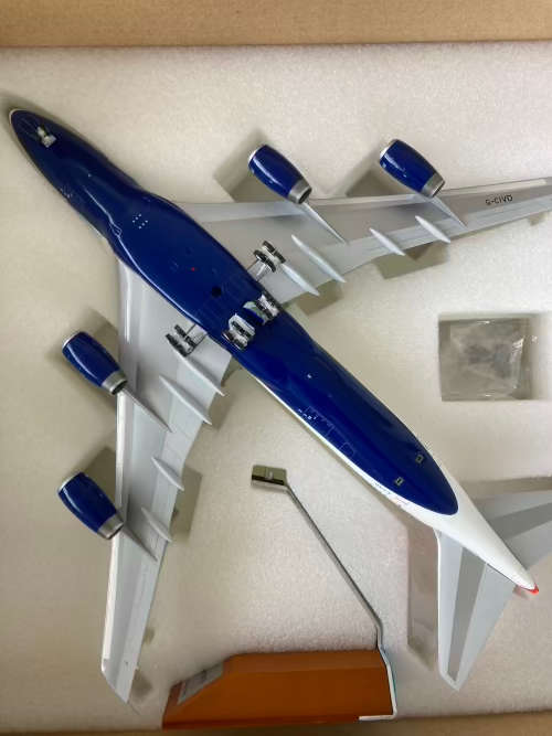 British Airways 747 aircraft model 1:200 scale