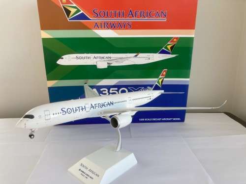 South African Airways A350 aircraft model 1:200 scale