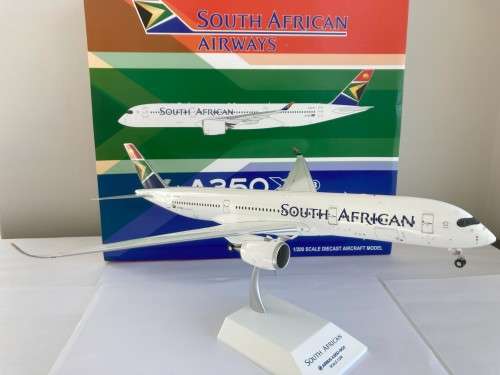 South African Airways A350 aircraft model 1:200 scale