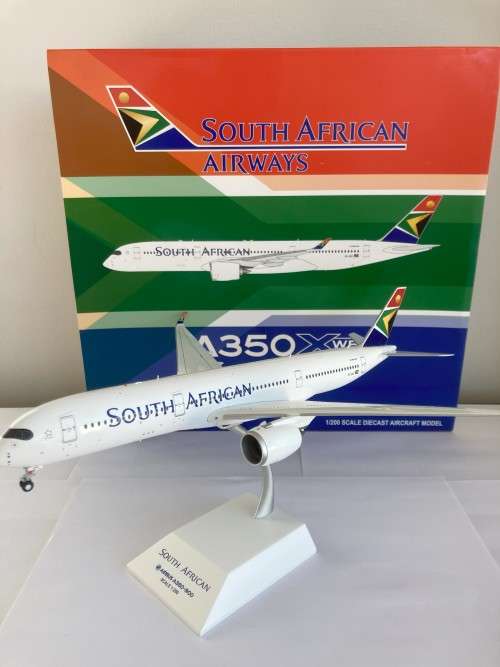 South African Airways A350 aircraft model 1:200 scale