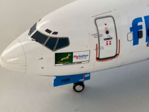FlySafair aircraft model 1:200 scale
