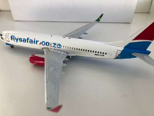 FlySafair aircraft model 1:200 scale