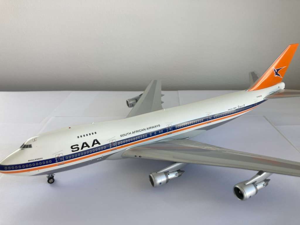 South African Airways Springbok 747 Magaliesberg model 1:200