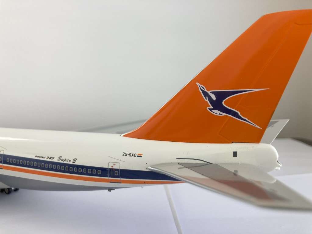 South African Airways Springbok 747 Magaliesberg model 1:200