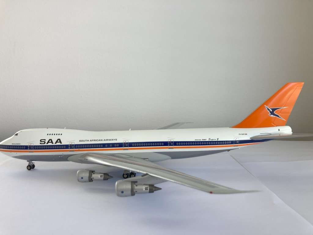 South African Airways Springbok 747 Magaliesberg model 1:200