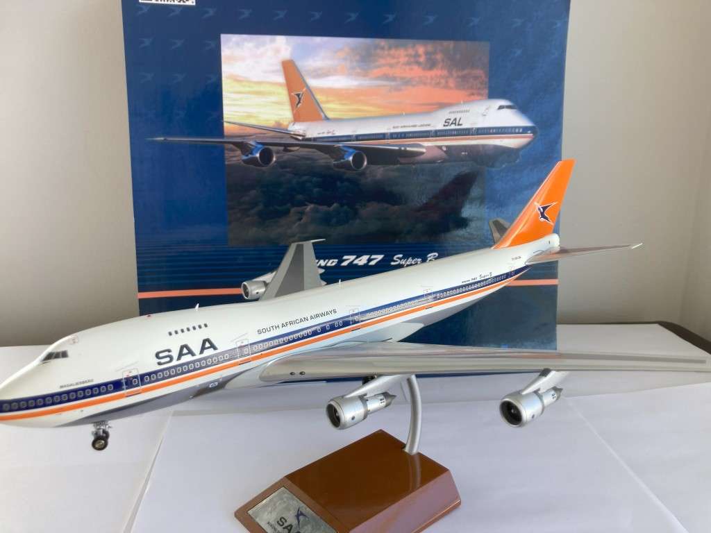 South African Airways Springbok 747 Magaliesberg model 1:200