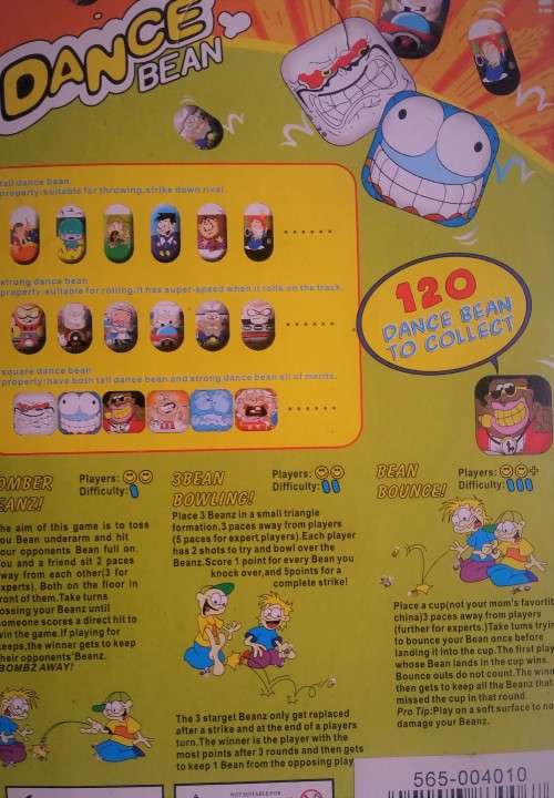 Amazing Dancing Beans ! 5 per set.