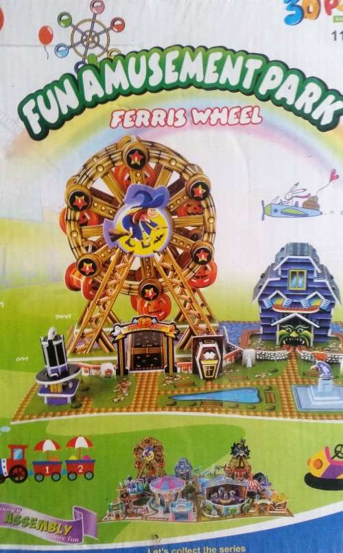 3D Puzzle Building FUN !!! Ferris Wheel