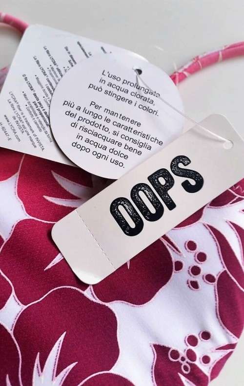 STUNNING Ladies 2 piece Bikini - Size Small or Medium - By OOPS !!! Just in time for Summer !