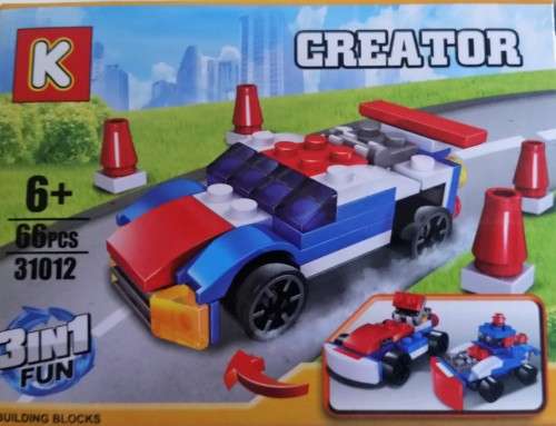 68 Piece 3 in 1  Lego Compatible CREATER Building Set.