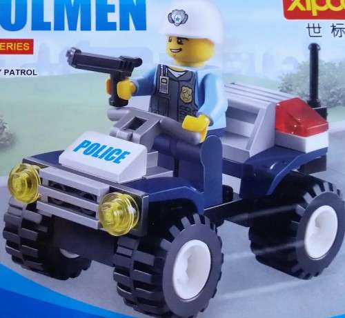 45 Piece  Lego Compatible PATROLMEN Building Set.