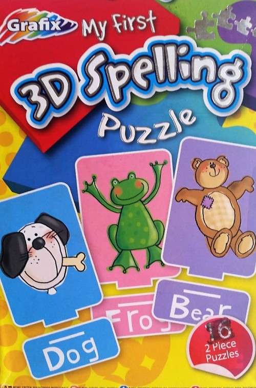 3D Spelling Puzzle