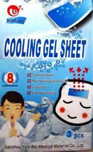 Cooling Gel Sheets - 3 Piece