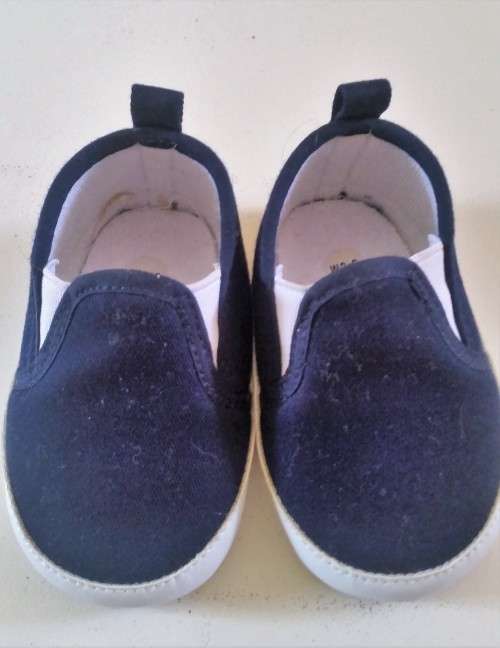 Adorable Denim shoes  -  3 to 6 Months