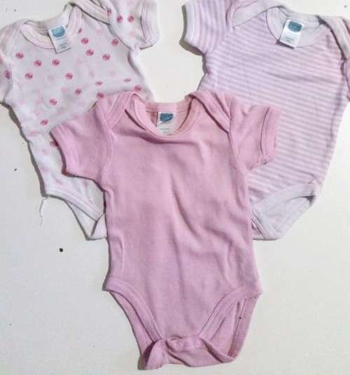 3 Pink Vests - All in good condition