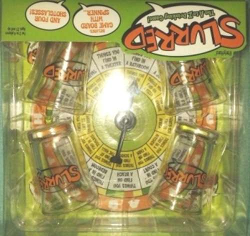 Party Hard brings "SLURRED" The A to Z Drinking Game!! Add some memories to those social evenings!!