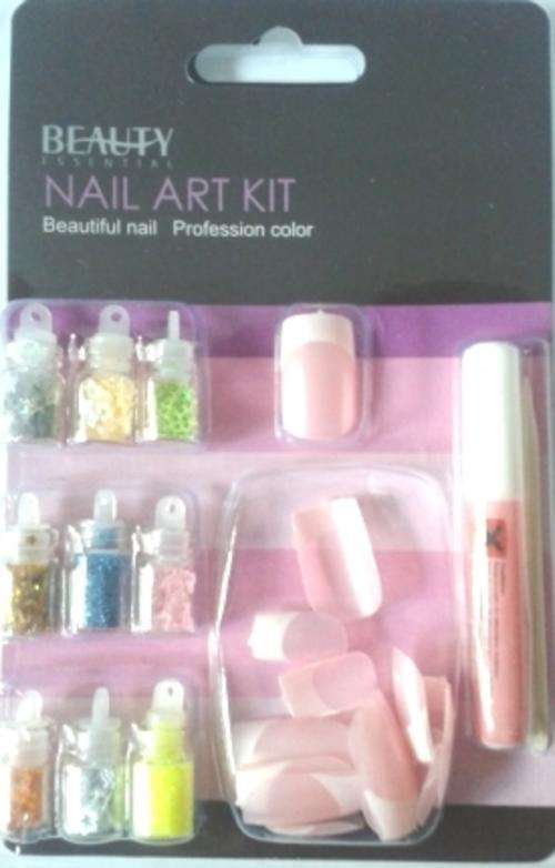 NEW SHIPPING RATES--Nail Art Kit - Beauty Essential! with lots of decor