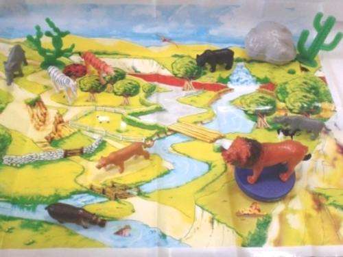 NEW SHIPPING RATES--Natural World Wild Animal / Seaworld Sets with Playmat !!