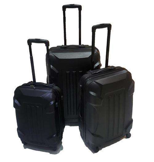 3 Piece Hard Case Luggage Trolley Set