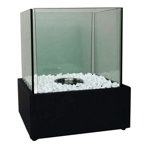 Square Tabletop Ethanol Fireplace