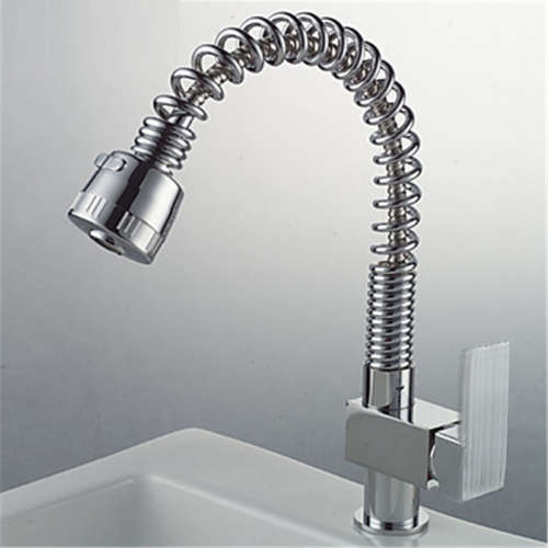 Kitchen Mixer Tap Rotatable Water Sink Faucet Spring Pull Out Spray **R1899!!**