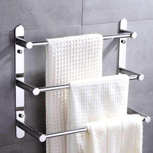**NEW**STAINLESS STEEL BRASS BASE TOWEL RAIL **R799**