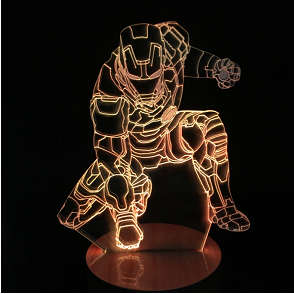 3D Illusion Night Light