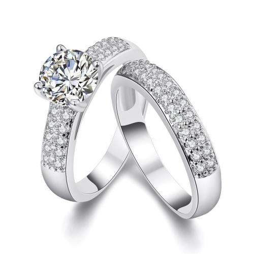 Zirconia Twin Ring Set
