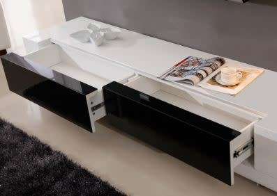 The Elandor Contemporary Wooden TV Stand with two drawers  **R9999.00**