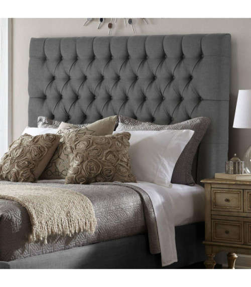 Grey Deep Button Headboard **R4999!!**