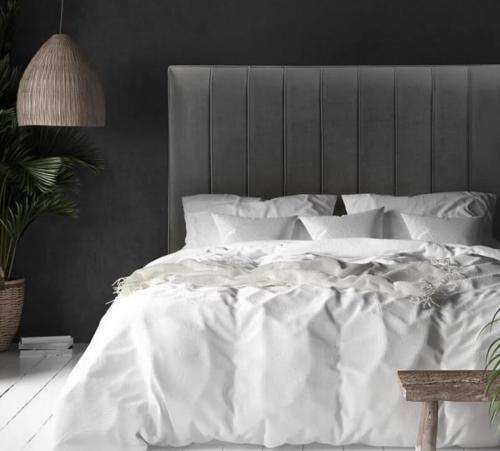 Baldini Grey Strip Headboard **R4999!!**