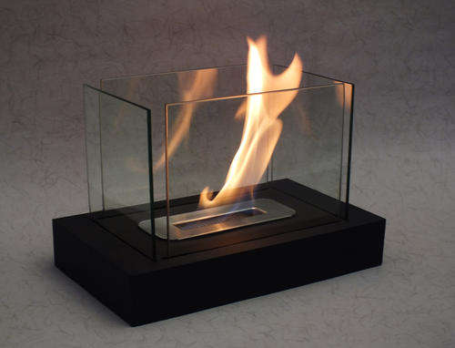 Bio-Ethanol Glass Fireplace