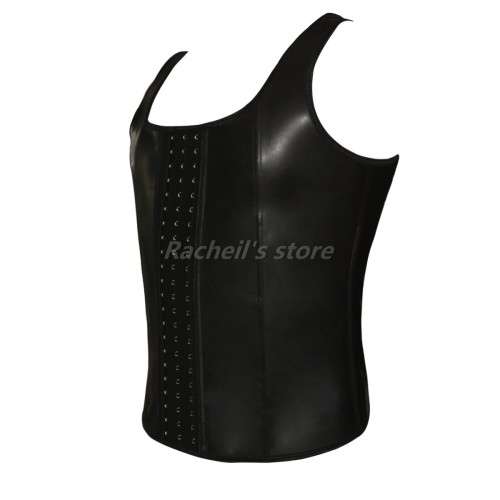 latex waist trainer vest for men